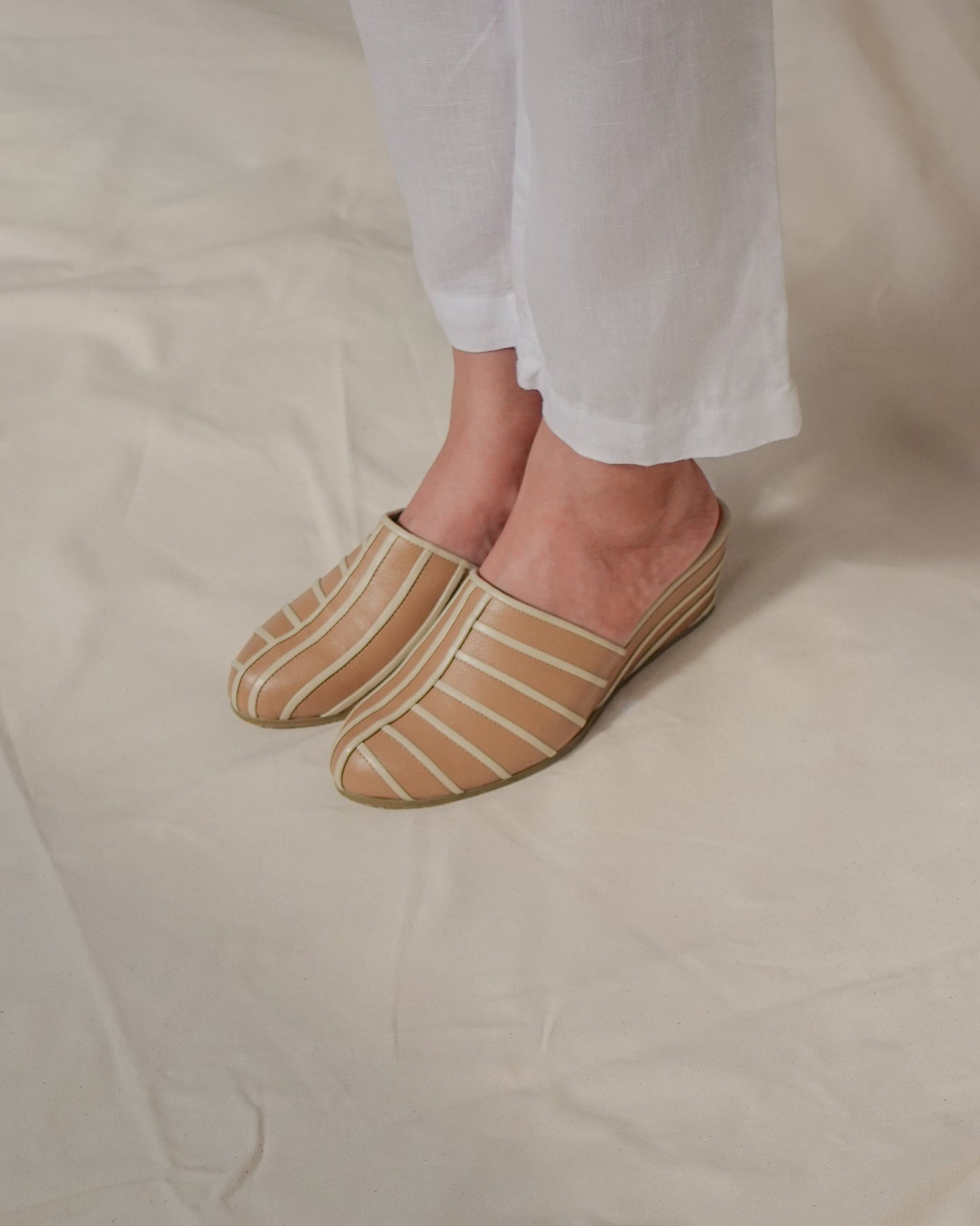 Alia Mule| Sand | Size 6