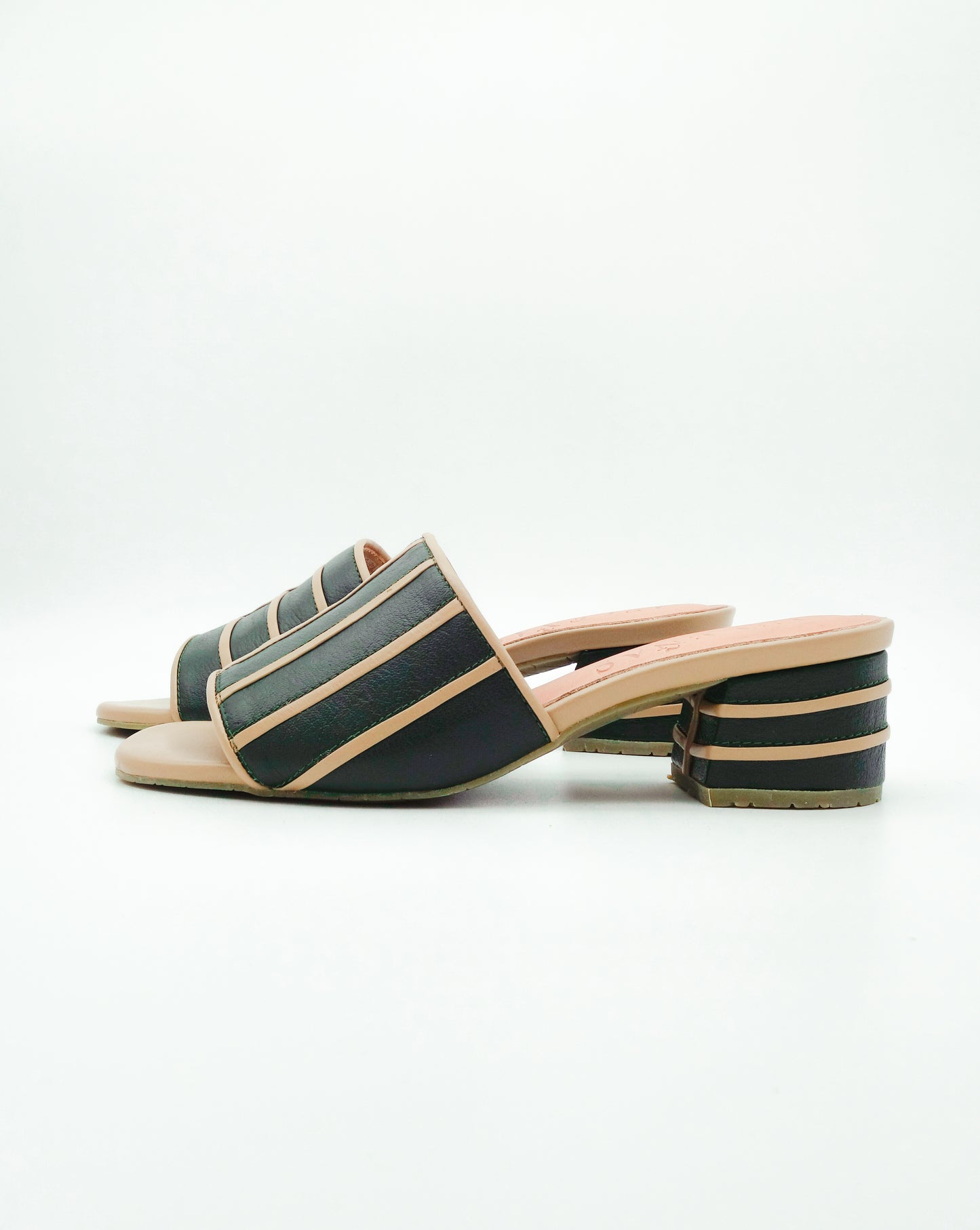 Amarea Block Heel | Coastal Green | PRE ORDER