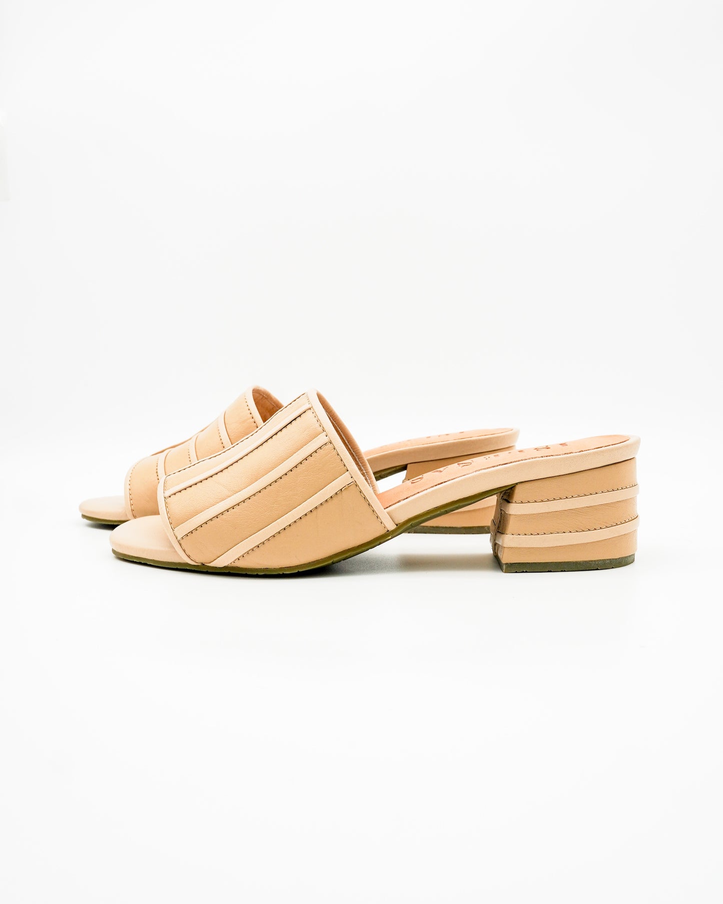 Amarea Block Heel | Fine Sands| PRE ORDER