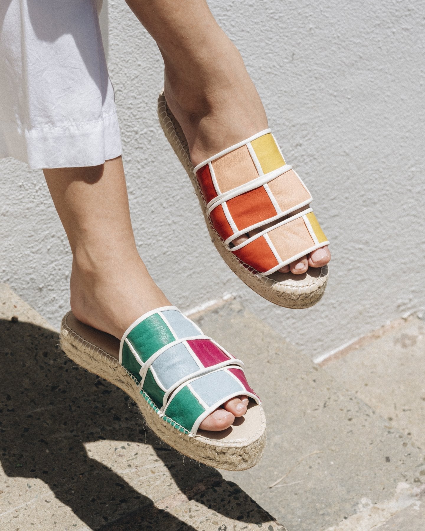 Isleñas Espadrille Slide Shoes