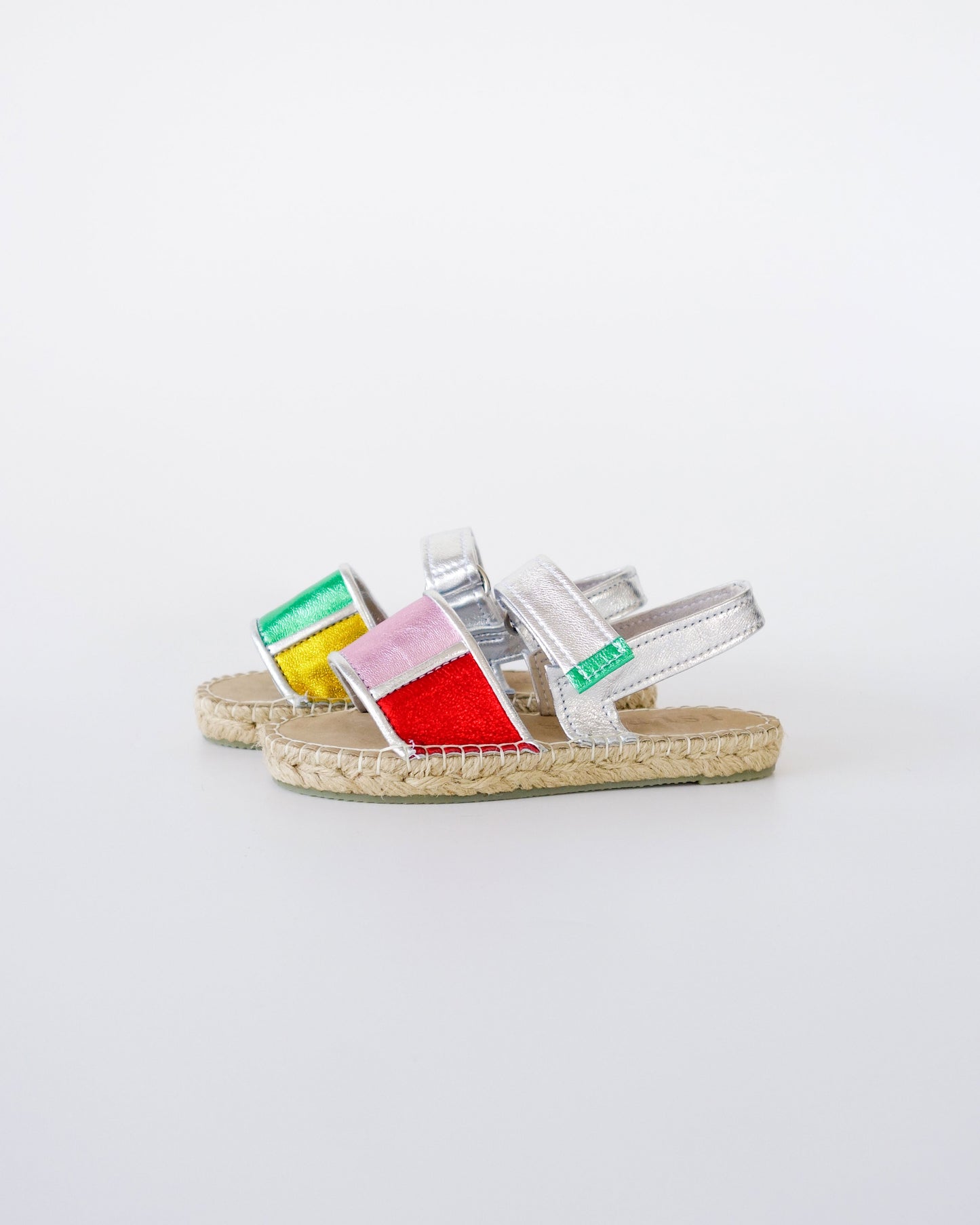 Ready to Ship | Kids Off Grid Sandals | Metallic Full Spectrum