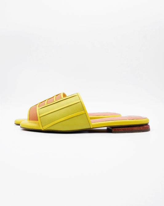 Amara Slide | Yellows |Size 10