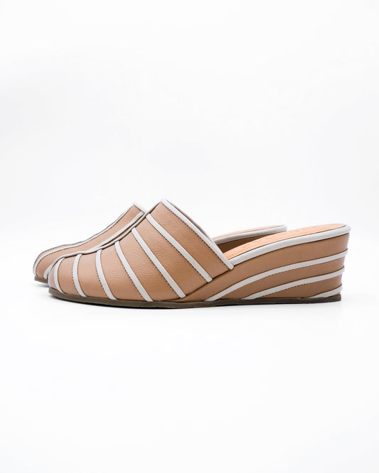 Alia Mule| Sand | Size 8