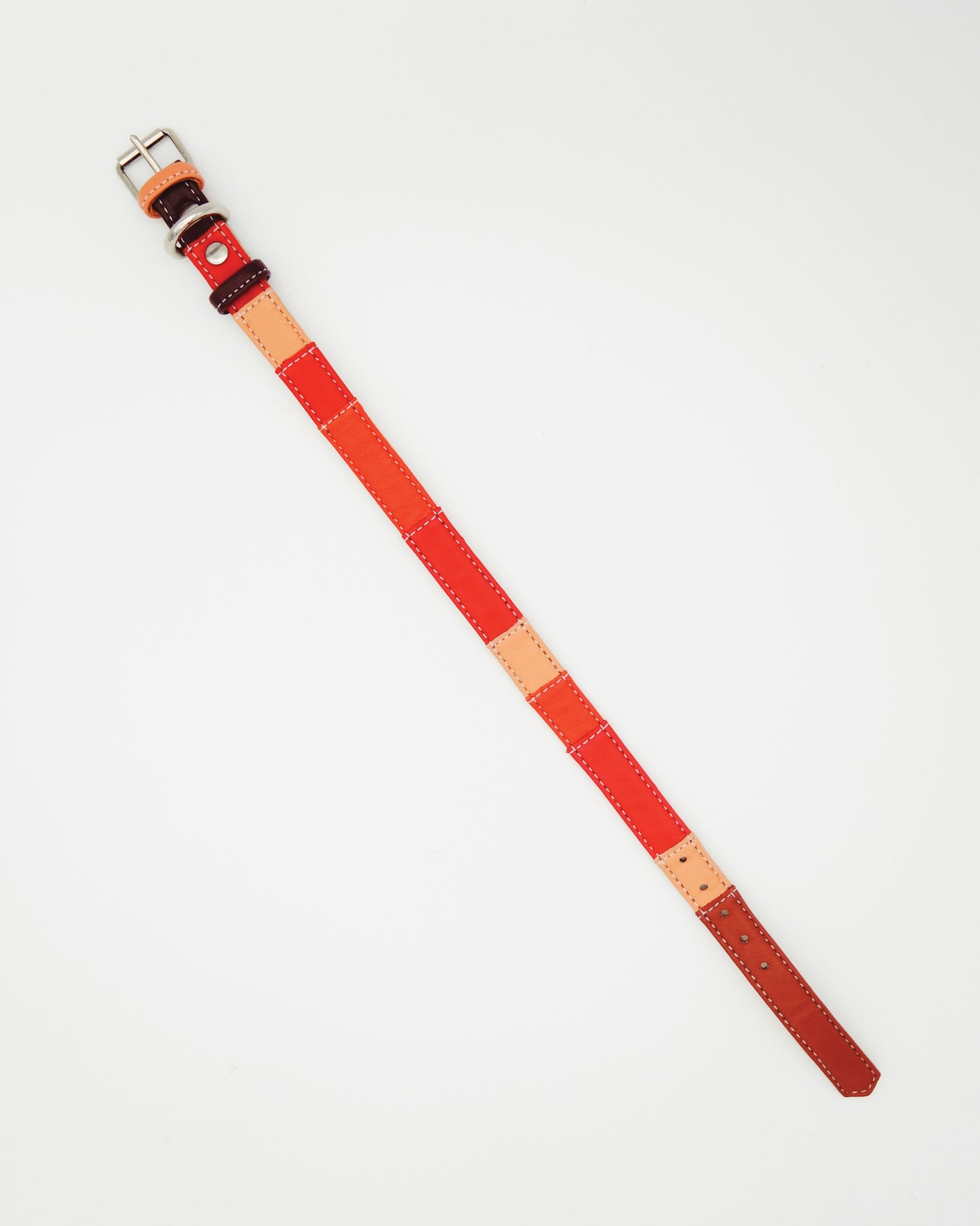Dog Collar | Medium | Warm Reds