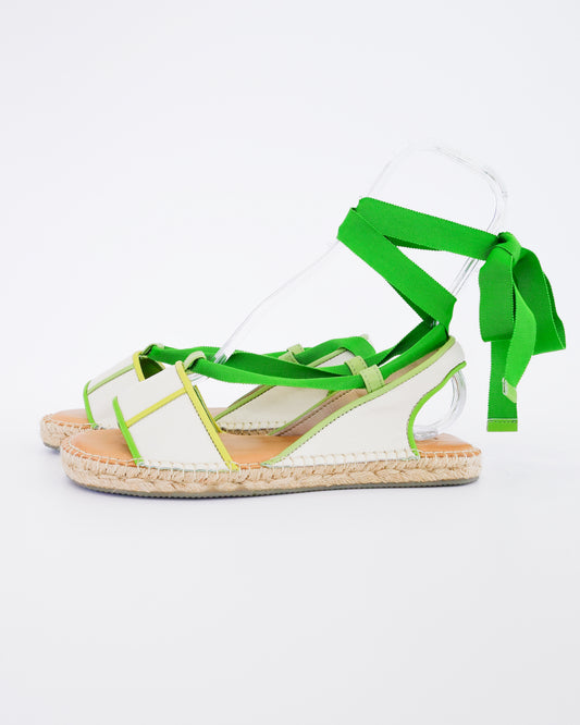 Off Grid Sandal Ties | Bright Greens