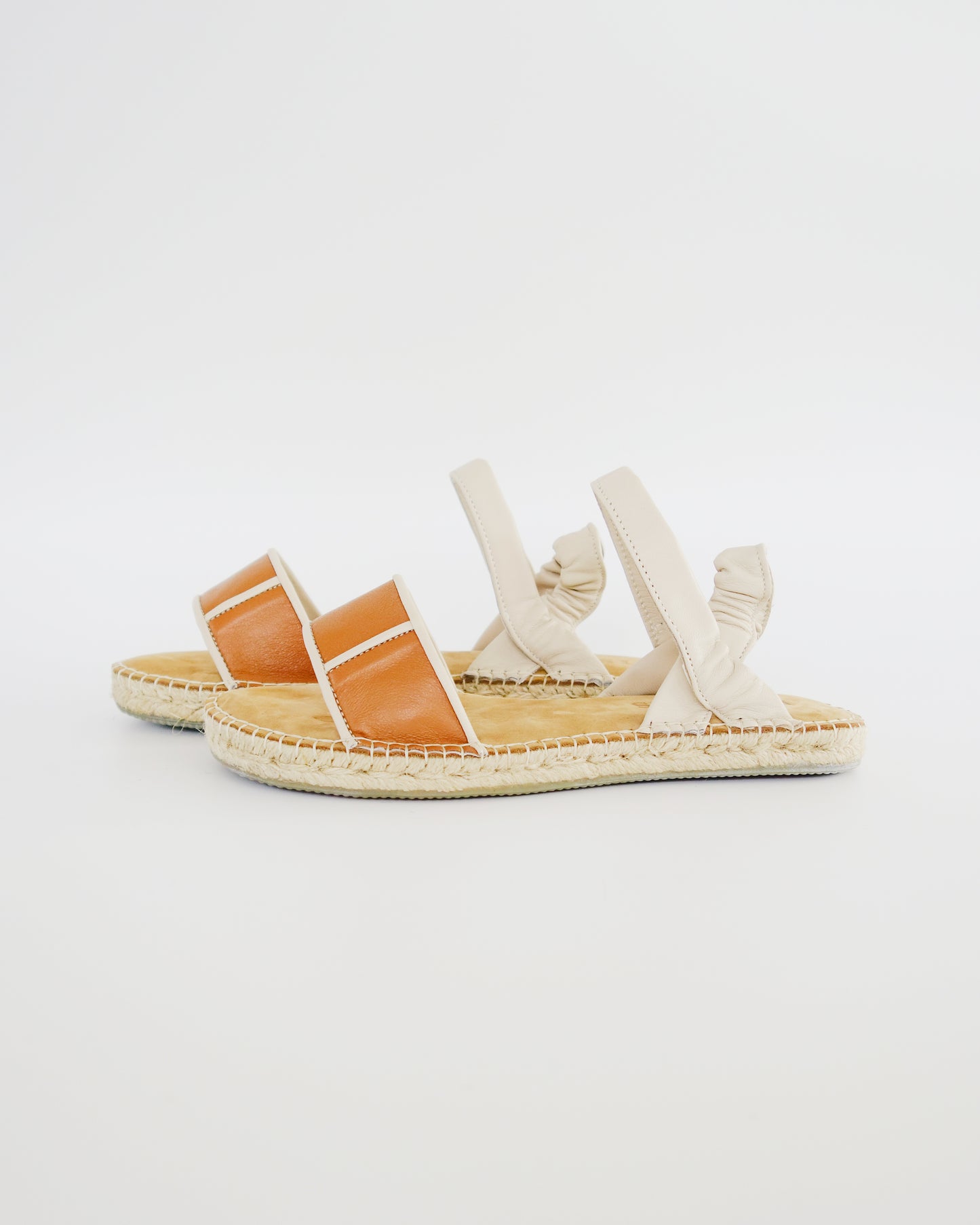 Mary Jane Grid | Caramel Tan