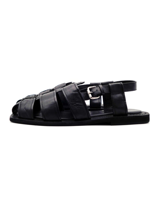 Fisherman Sandal | Black on Black | MEN'S
