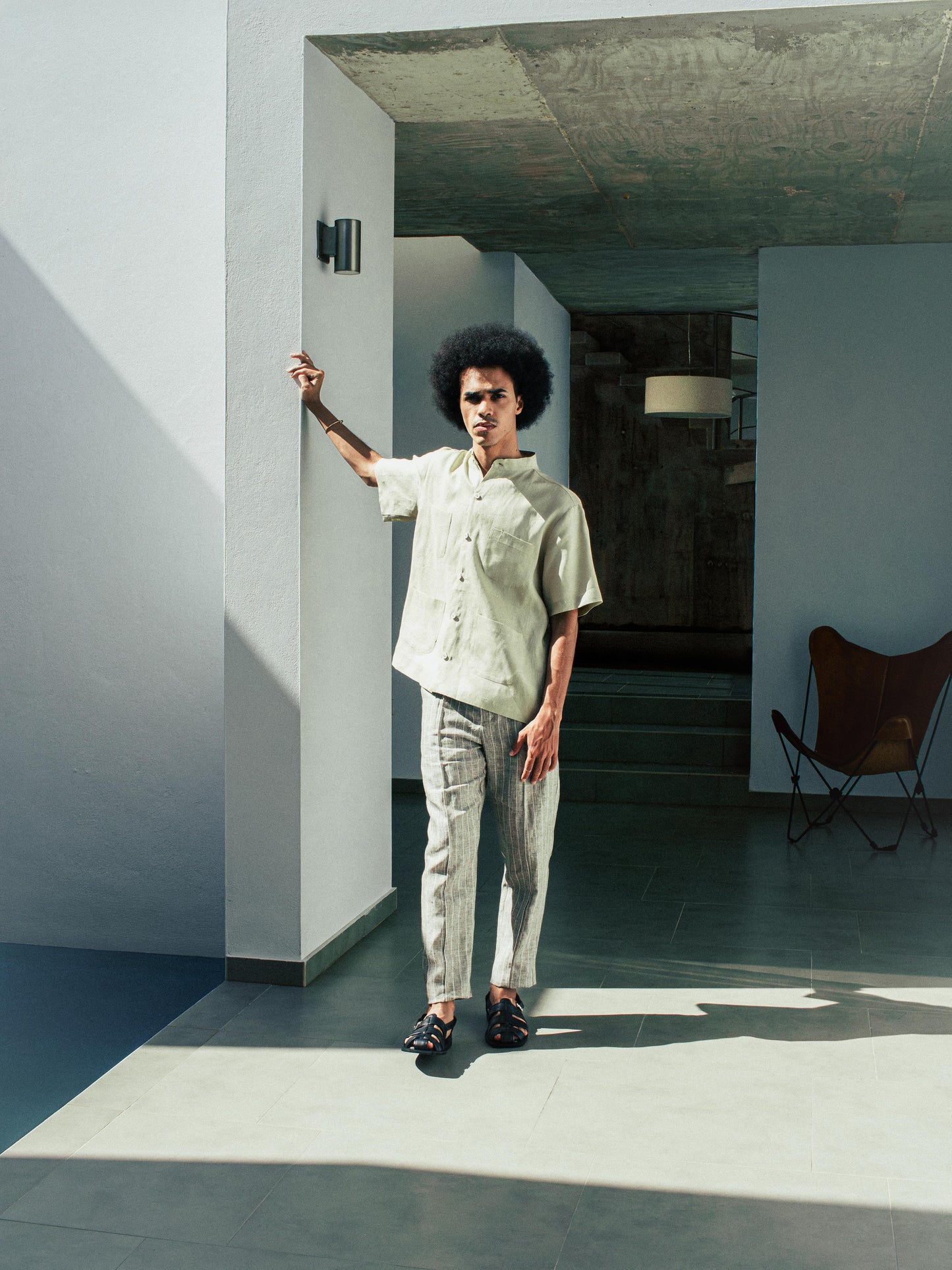 Fisherman Sandal | Black on Black | MEN'S