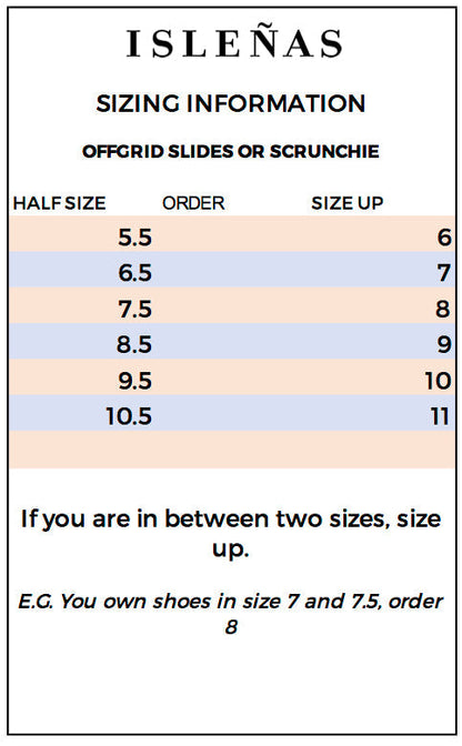 Off Grid Slides | Full Spectrum | Size 11