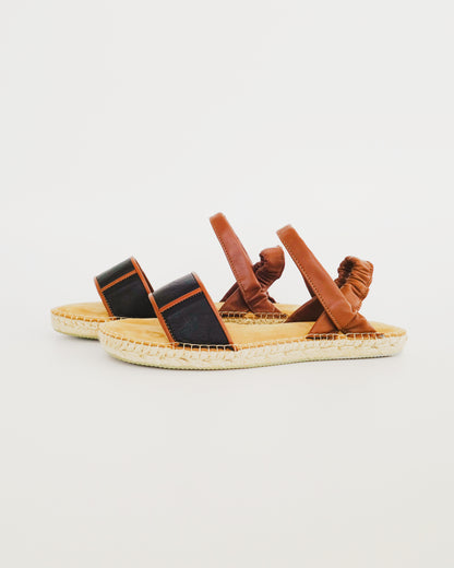 Mary Jane Grid | Black Tan