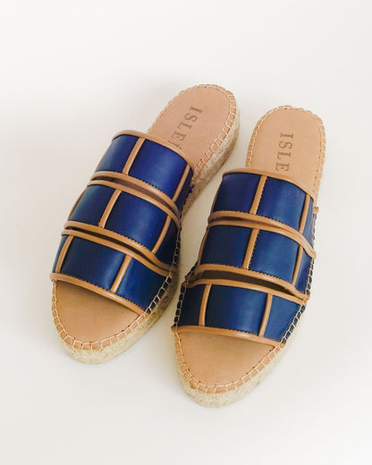 SIZE 8 | Off Grid Sandal | Blue + Honey | READY TO SHIP
