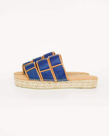 SIZE 9 | Off Grid Sandal | Blue + Honey | READY TO SHIP